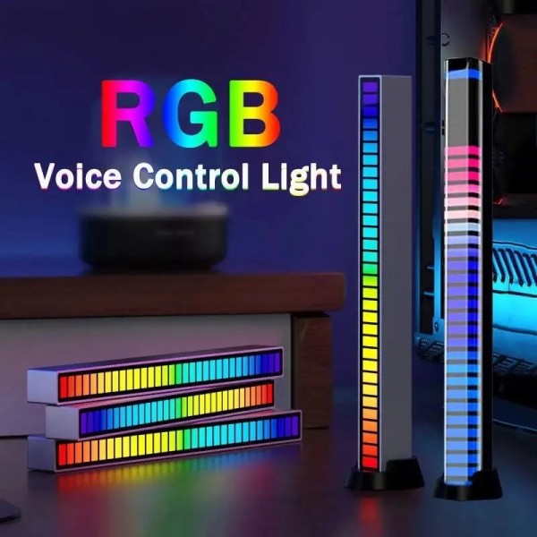 رقص نور اکولایزر حساس به صدا RGB LED