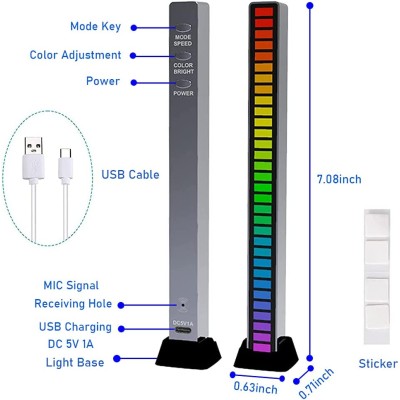 فروشگاه گجت پلاس2,800,000 ریالرقص نور اکولایزر حساس به صدا RGB LED|گجت های پر کاربرد