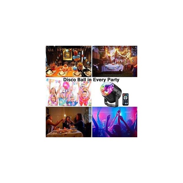 رقص نور  پایه دار چرخشی مدل LED Party Light