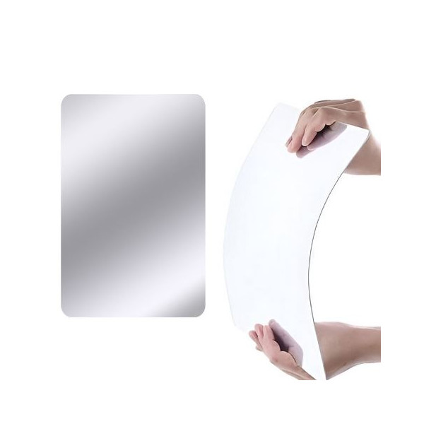 آینه نشکن چسبی مدل مستطیلی 30*20 کیفیت :AAA+