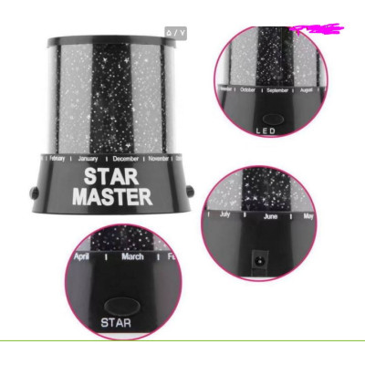 فروشگاه گجت پلاس4,250,000 ریالچراغ خواب و پروژکتور طرح آسمان شب مدل Star Master|گجت های پر کاربرد