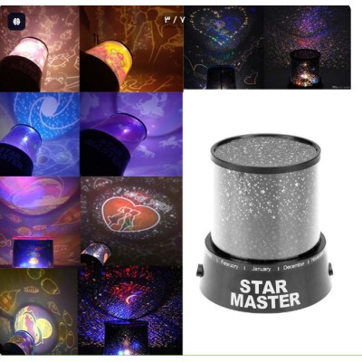 فروشگاه گجت پلاس4,250,000 ریالچراغ خواب و پروژکتور طرح آسمان شب مدل Star Master|گجت های پر کاربرد